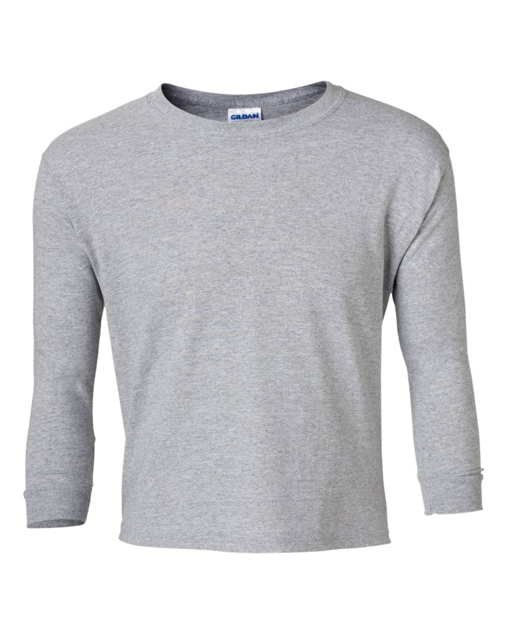 Youth Long Sleeve T-Shirt - Cotton - Gildan 2400B