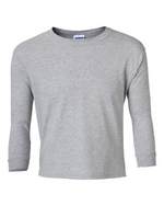 Youth Long Sleeve T-Shirt - Cotton - Gildan 2400B