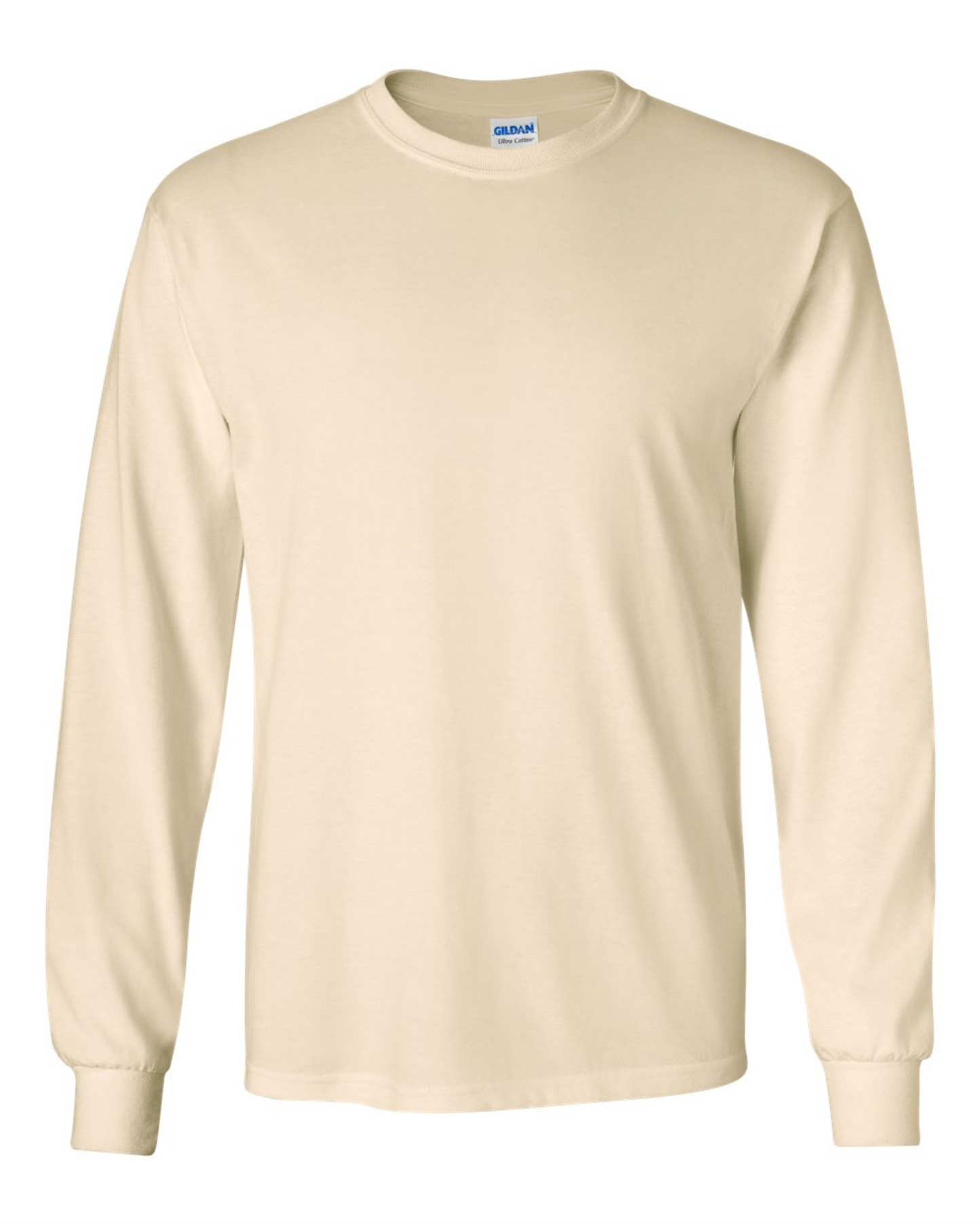 Adult Long Sleeve T-Shirt - Cotton - Gildan 2400