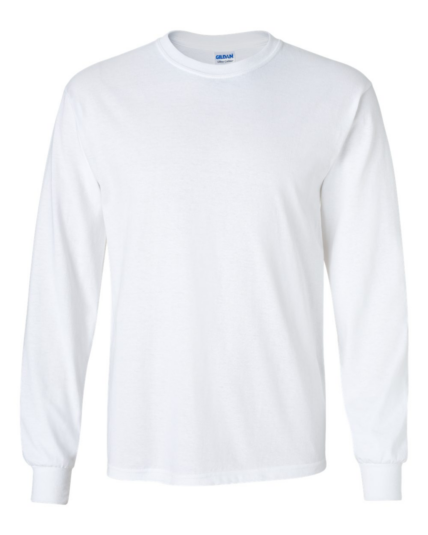 Adult Long Sleeve T-Shirt - Cotton - Gildan 2400