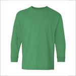 Youth Long Sleeve Shirt - Cotton - Gildan 5400B