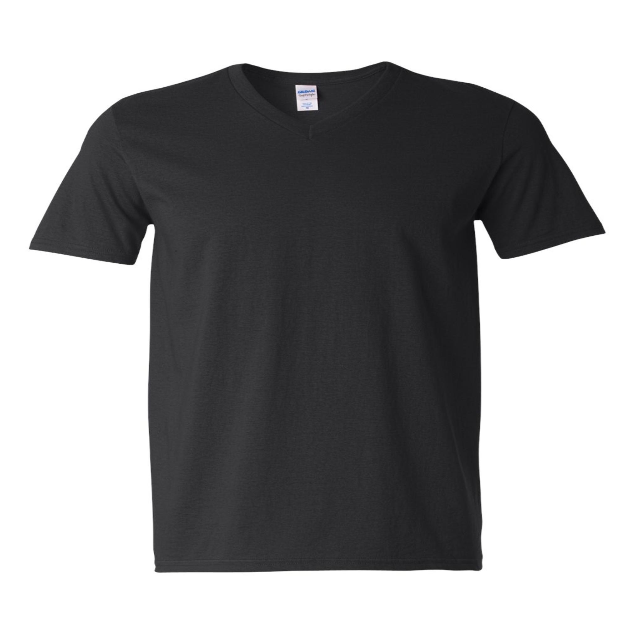 Mens T-Shirt - Softstyle Cotton V-Neck - Gildan 64V00