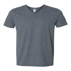 Mens T-Shirt - Softstyle Cotton V-Neck - Gildan 64V00