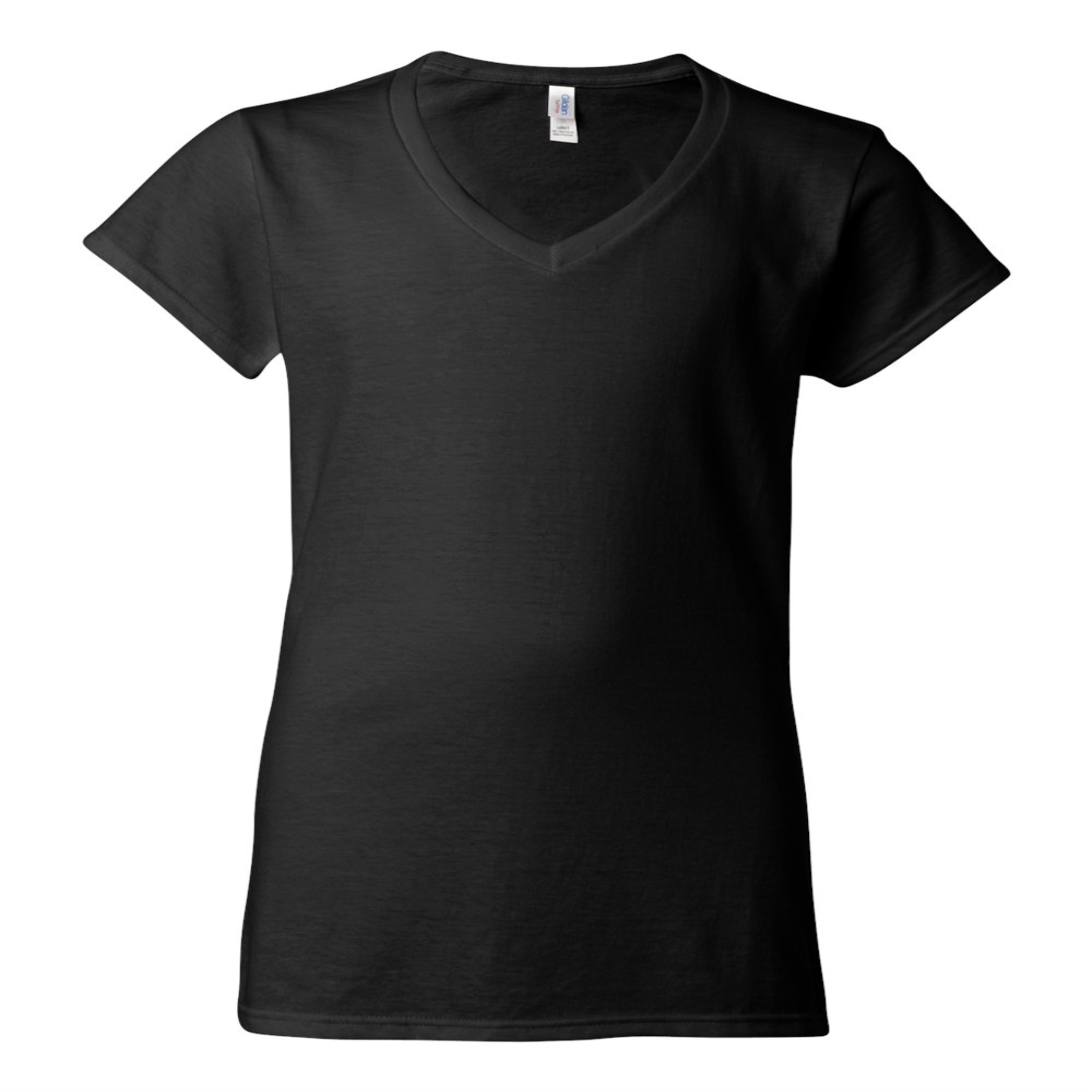 Ladies T-Shirt - Softstyle Cotton V-Neck - Gildan 64V00L