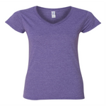 Ladies T-Shirt - Softstyle Cotton V-Neck - Gildan 64V00L