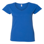 Ladies T-Shirt - Softstyle Cotton V-Neck - Gildan 64V00L