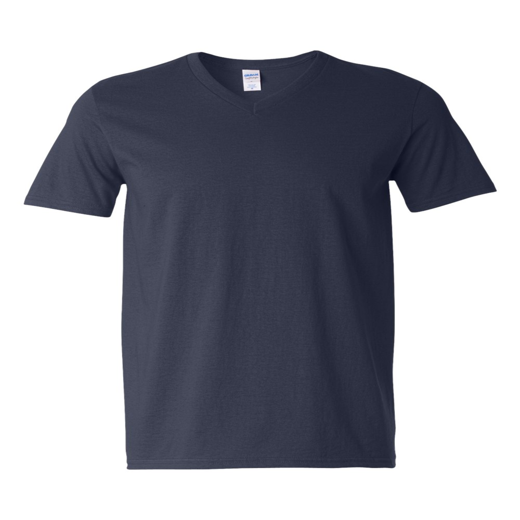 Mens T-Shirt - Softstyle Cotton V-Neck - Gildan 64V00