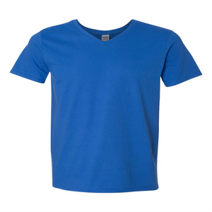 Mens T-Shirt - Softstyle Cotton V-Neck - Gildan 64V00