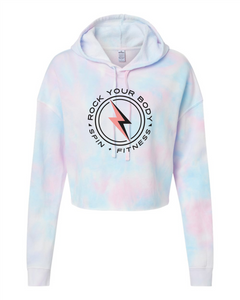 Rock Your Body - Tie Dye Crop Hoodie