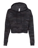 Lightweight Crop Hooded Ladies Sweatshirt - Independent Trading Co. AFX64CRP