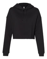 Lightweight Crop Hooded Ladies Sweatshirt - Independent Trading Co. AFX64CRP