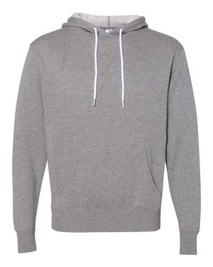 Lightweight Hooded Men's Sweatshirt - Independent Trading Co. AFX90UN