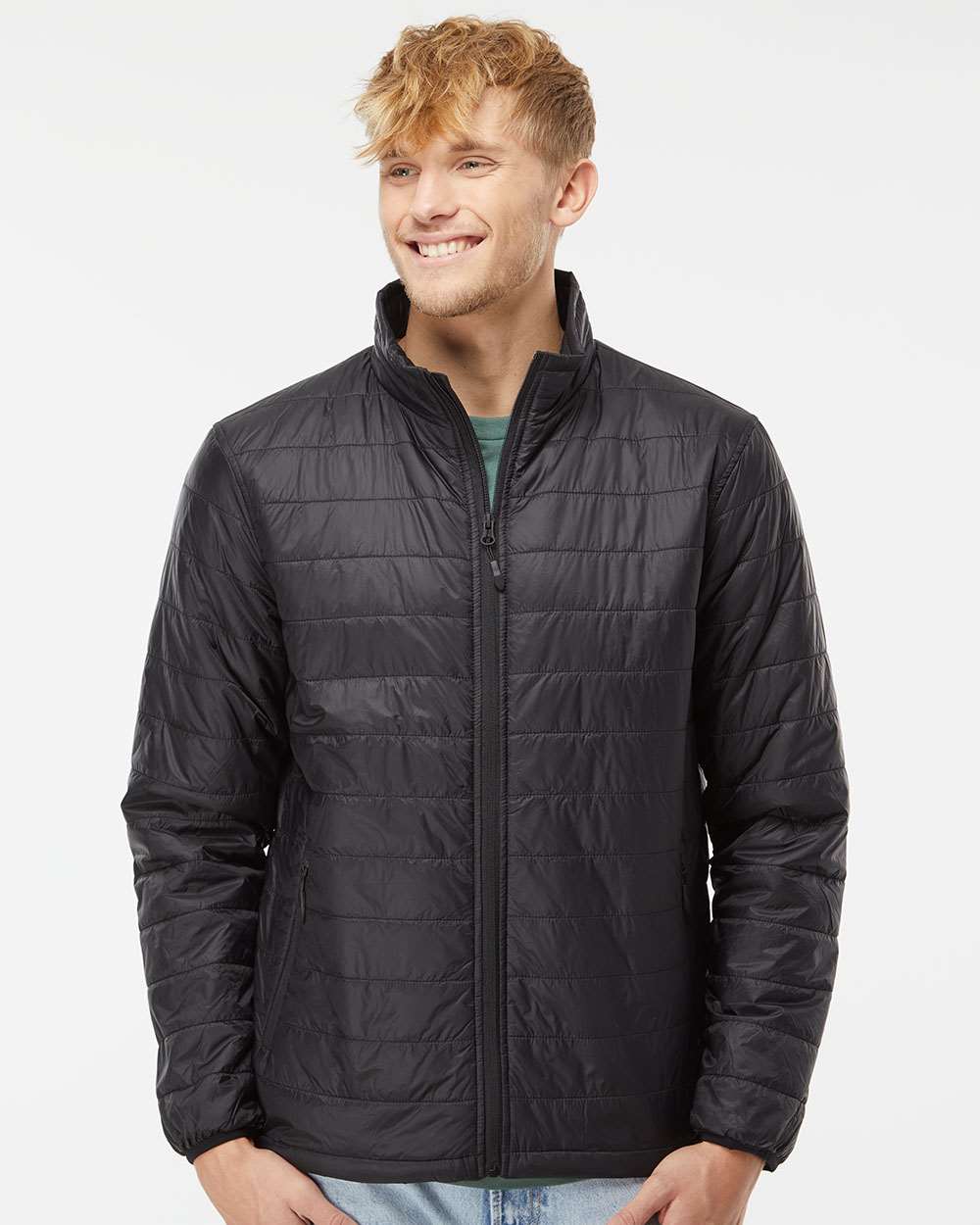 Puffer Men's Jacket - Independent Trading Co. EXP100PFZ
