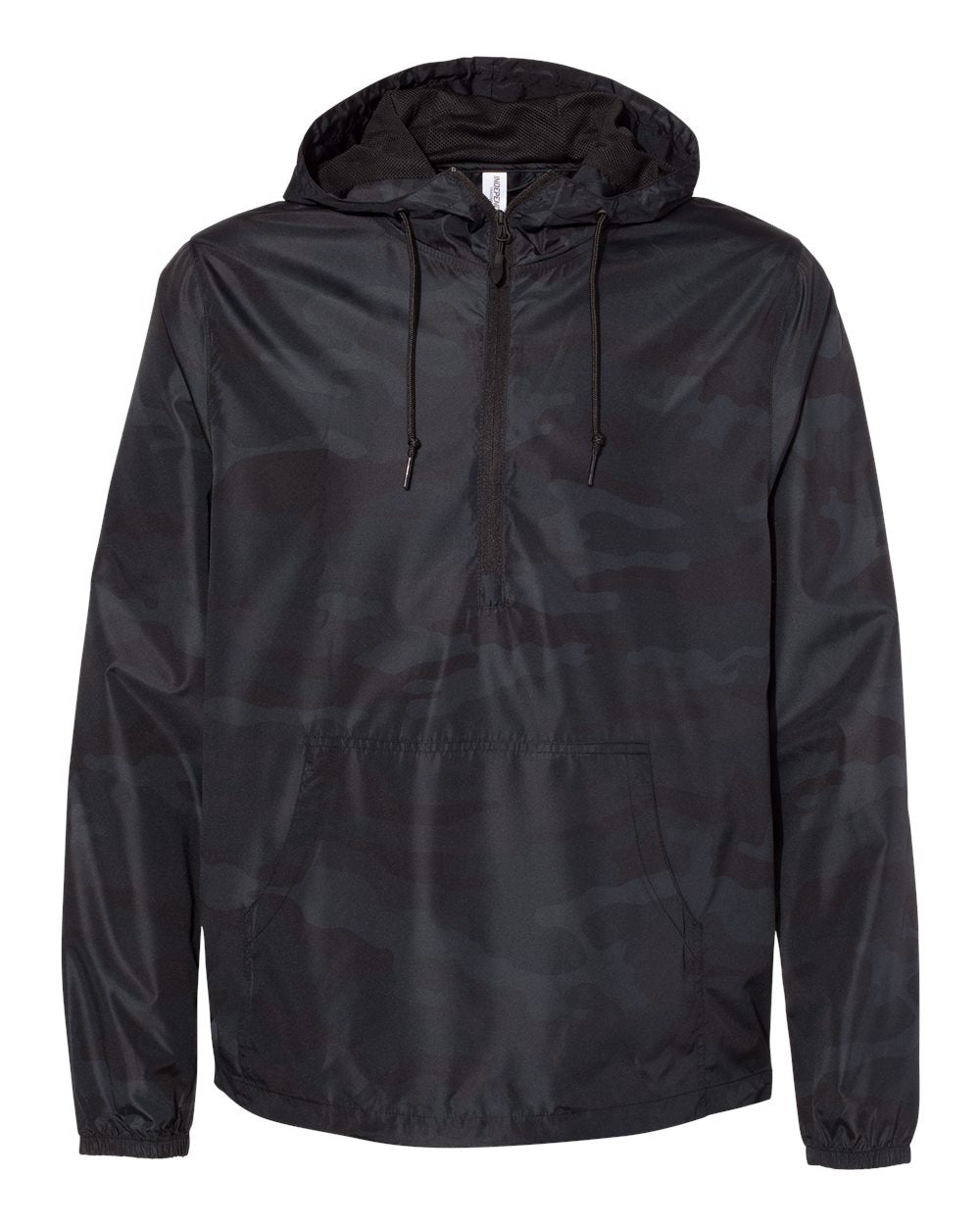 Lightweight Quarter-Zip Windbreaker Pullover Men’s Jacket - Independent Trading Co. EXP54LWP