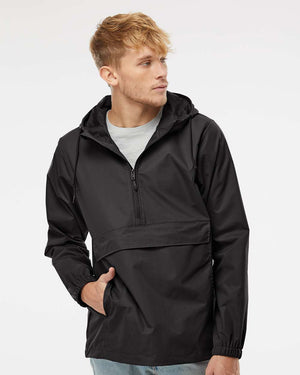 Nylon Men's Anorak - Independent Trading Co. EXP94NAW