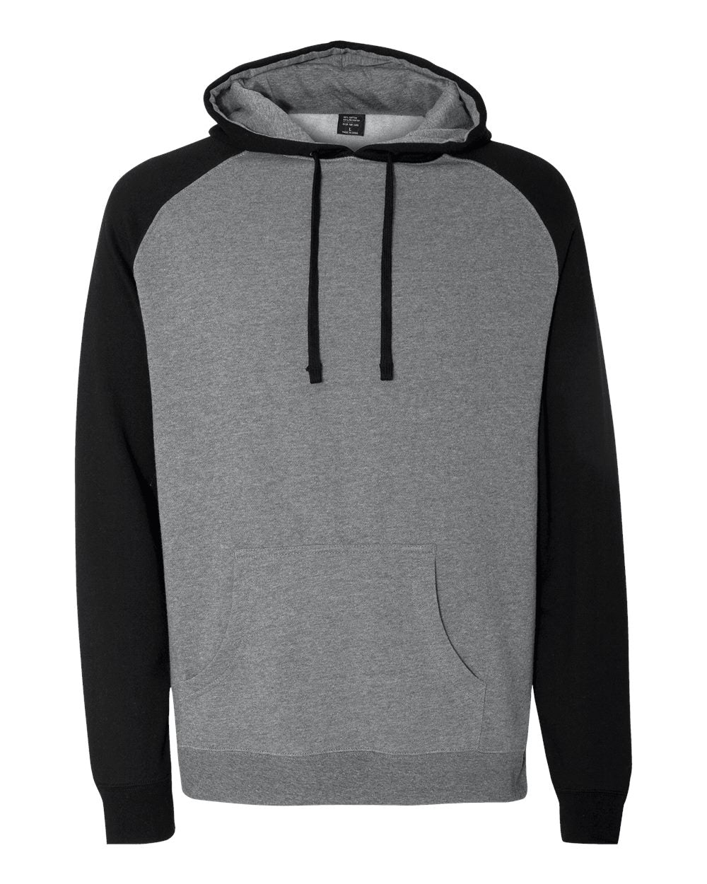 Raglan Hooded Men's Sweatshirt - Independent Trading Co. IND40RP