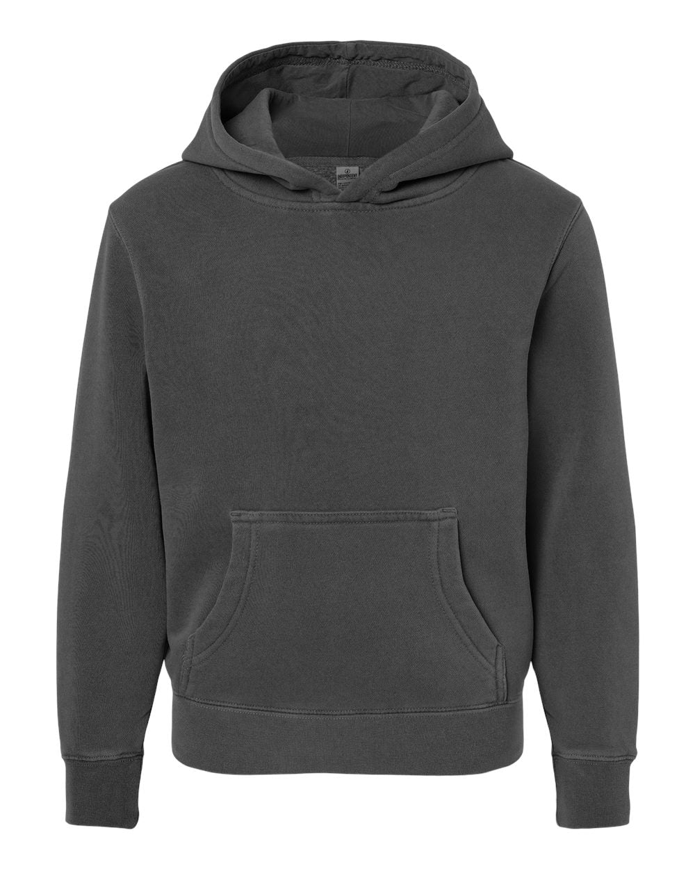 Midweight Pigment-Dyed Hooded Youth Sweatshirt - Independent Trading Co. PRM1500Y