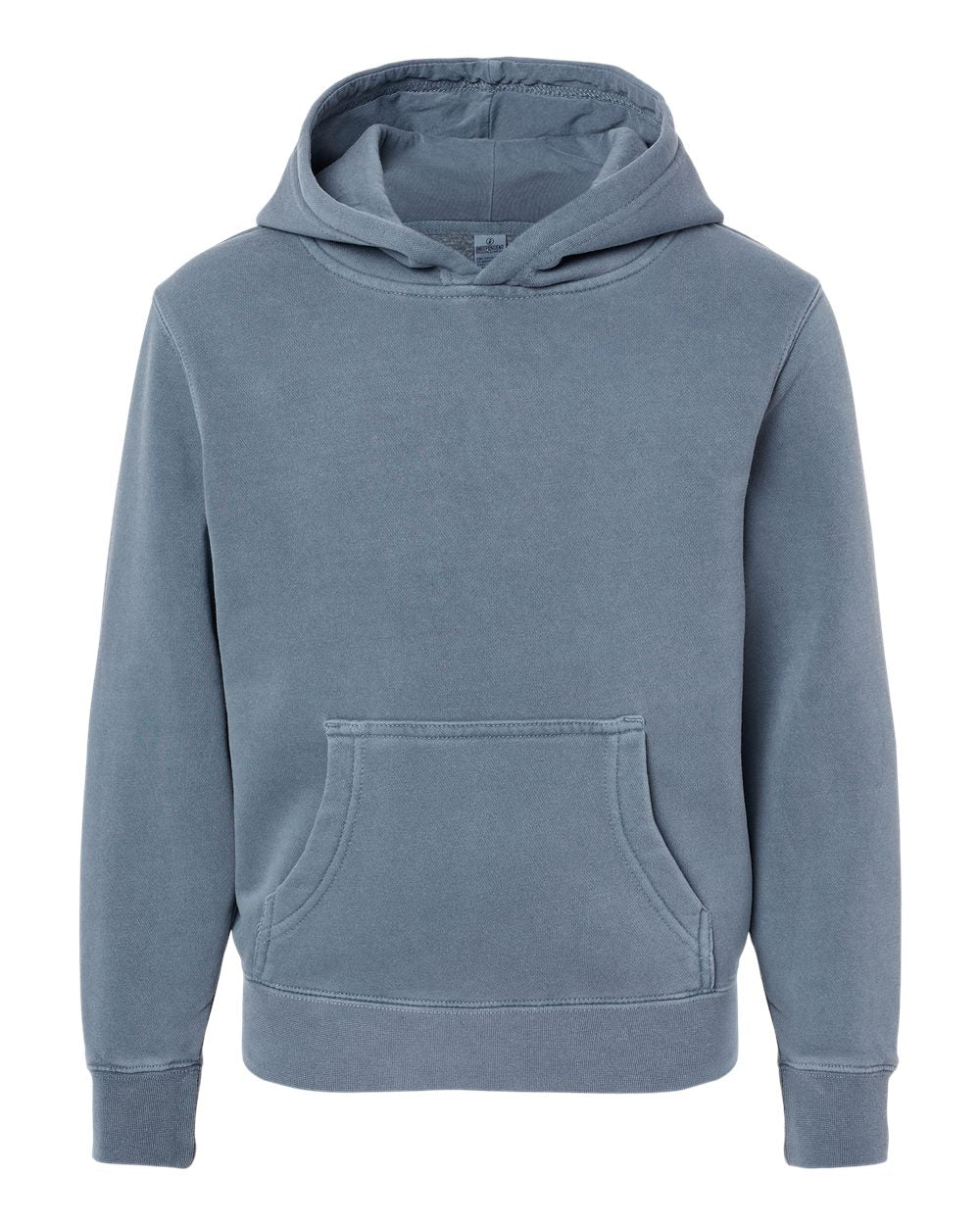 Midweight Pigment-Dyed Hooded Youth Sweatshirt - Independent Trading Co. PRM1500Y