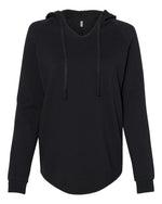 Lightweight California Wave Wash Hooded Ladies Sweatshirt - Independent Trading Co. PRM2500