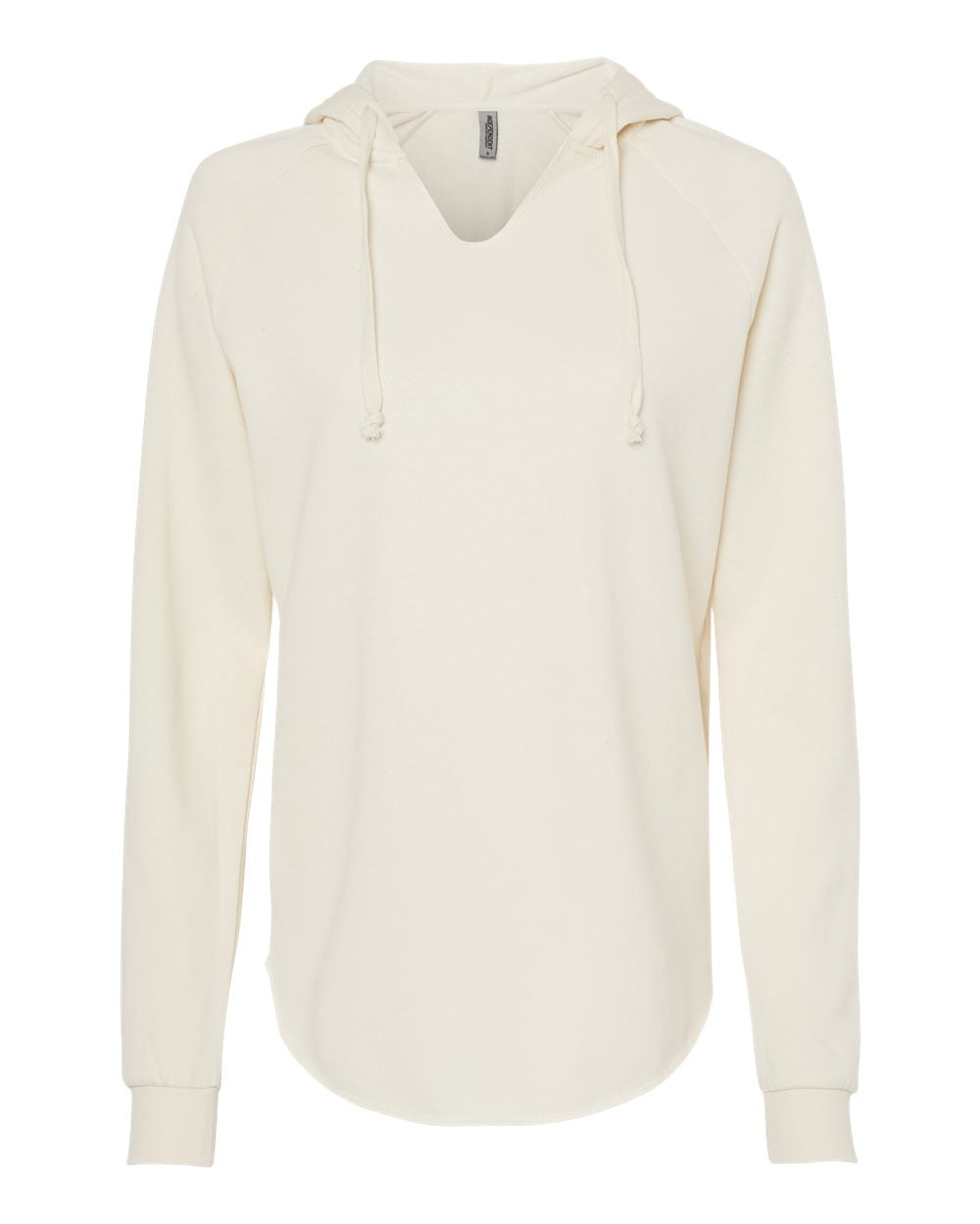 Lightweight California Wave Wash Hooded Ladies Sweatshirt - Independent Trading Co. PRM2500