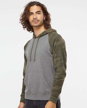 Special Blend Raglan Hooded Men’s Sweatshirt - Independent Trading Co. PRM33SBP