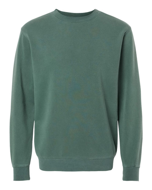 Midweight Pigment-Dyed - Men’s Crewneck Sweatshirt - Independent Trading Co PRM3500