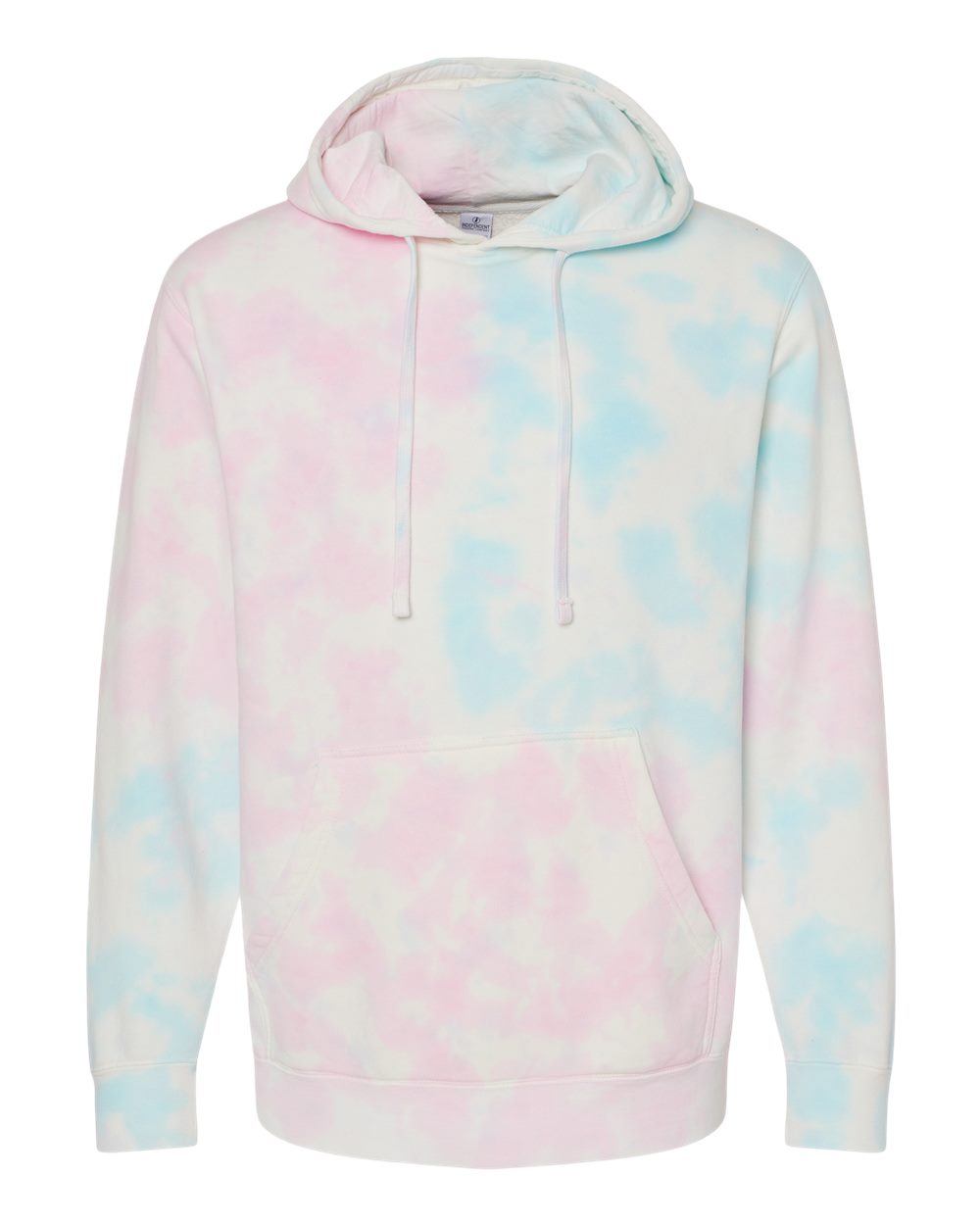 Midweight Tie-Dyed Hooded Men's Sweatshirt - Independent Trading Co. PRM4500TD