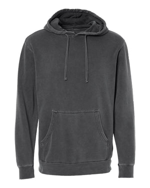 Midweight Pigment-Dyed Hooded Men's Sweatshirt - Independent Trading Co. PRM4500
