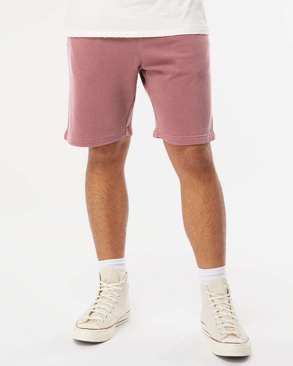 Pigment-Dyed Fleece Men’s Shorts - Independent Trading Co. PRM50STPD