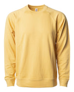 Icon Lightweight Loopback Terry - Unisex Crewneck Sweatshirt - Independent Trading Co SS1000C