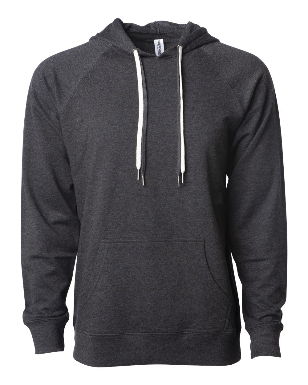 Icon Lightweight Loopback Terry Hooded Unisex Sweatshirt - Independent Trading Co. SS1000