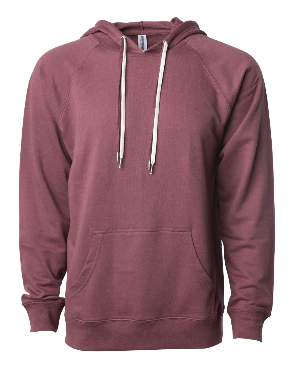 Icon Lightweight Loopback Terry Hooded Unisex Sweatshirt - Independent Trading Co. SS1000