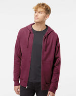 Midweight Full-Zip Hooded Men’s Sweatshirt - Independent Trading Co. SS4500Z