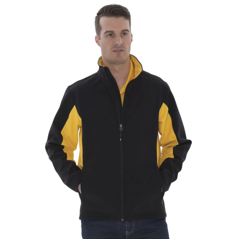 Everyday Colour Block Water Repellent - Soft Shell Men's Jacket - Coal Harbour J7604