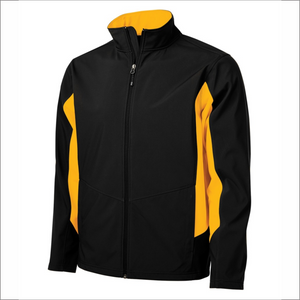 Everyday Colour Block Water Repellent - Soft Shell Men's Jacket - Coal Harbour J7604