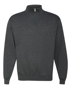 Nublend - Men's Cadet Collar Quarter-Zip Sweatshirt - Jerzees 995MR