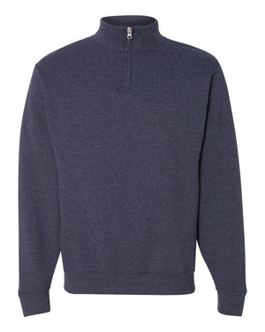Nublend - Men’s Cadet Collar Quarter-Zip Sweatshirt - Jerzees 995MR