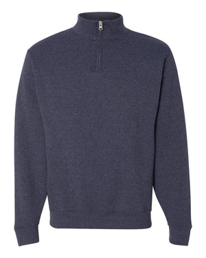 Nublend - Men's Cadet Collar Quarter-Zip Sweatshirt - Jerzees 995MR