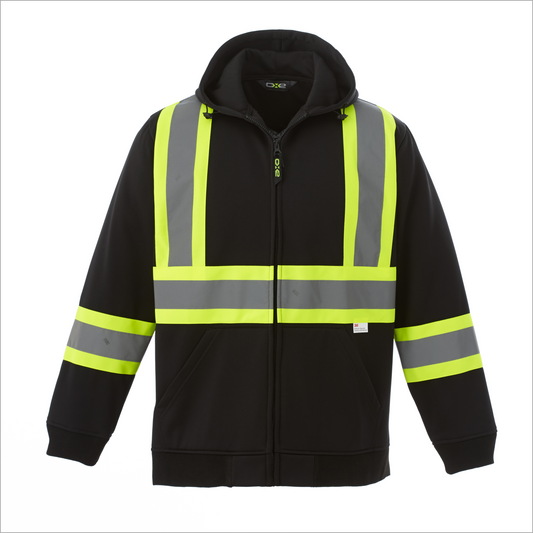 Freedom - Hi-Vis Full Zip Polyester Fleece Men’s Hoodie - CX2 L00682