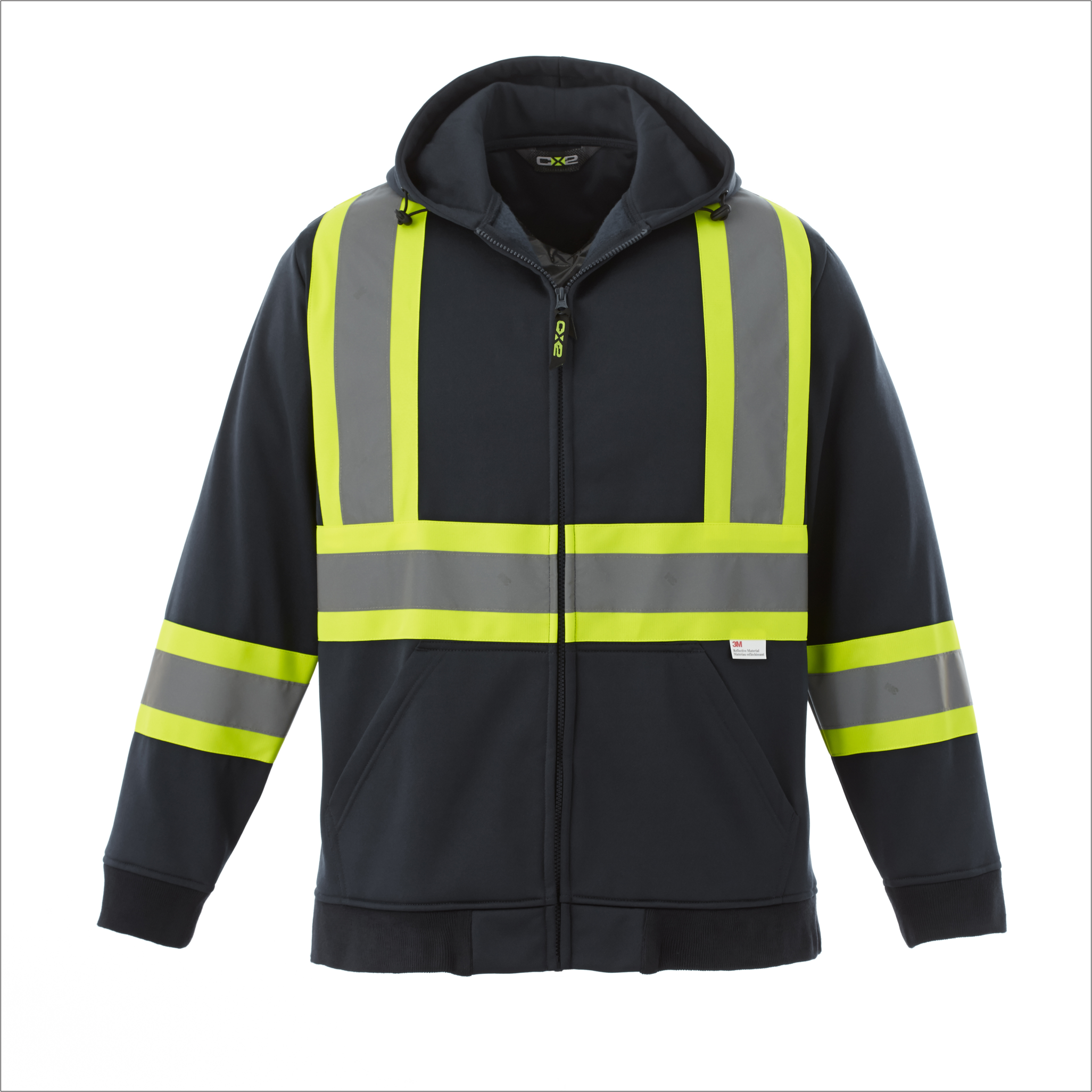Freedom - Hi-Vis Full Zip Polyester Fleece Men’s Hoodie - CX2 L00682