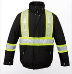 Endure - Hi-Vis Polyester Canvas Workwear Bomber Men’s Jacket - CX2 L01200