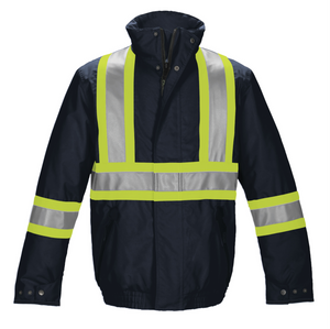 Endure - Hi-Vis Polyester Canvas Workwear Bomber Men’s Jacket - CX2 L01200