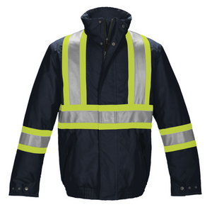 Endure - Hi-Vis Polyester Canvas Workwear Bomber Men's Jacket - CX2 L01200