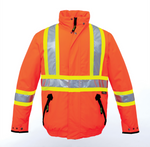 Endure - Hi-Vis Polyester Canvas Workwear Bomber Men’s Jacket - CX2 L01200