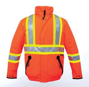 Endure - Hi-Vis Polyester Canvas Workwear Bomber Men's Jacket - CX2 L01200