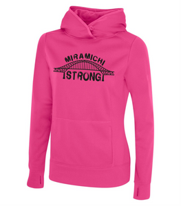 Miramichi Strong - Ladies Polyester Hoodie - ATC L2005