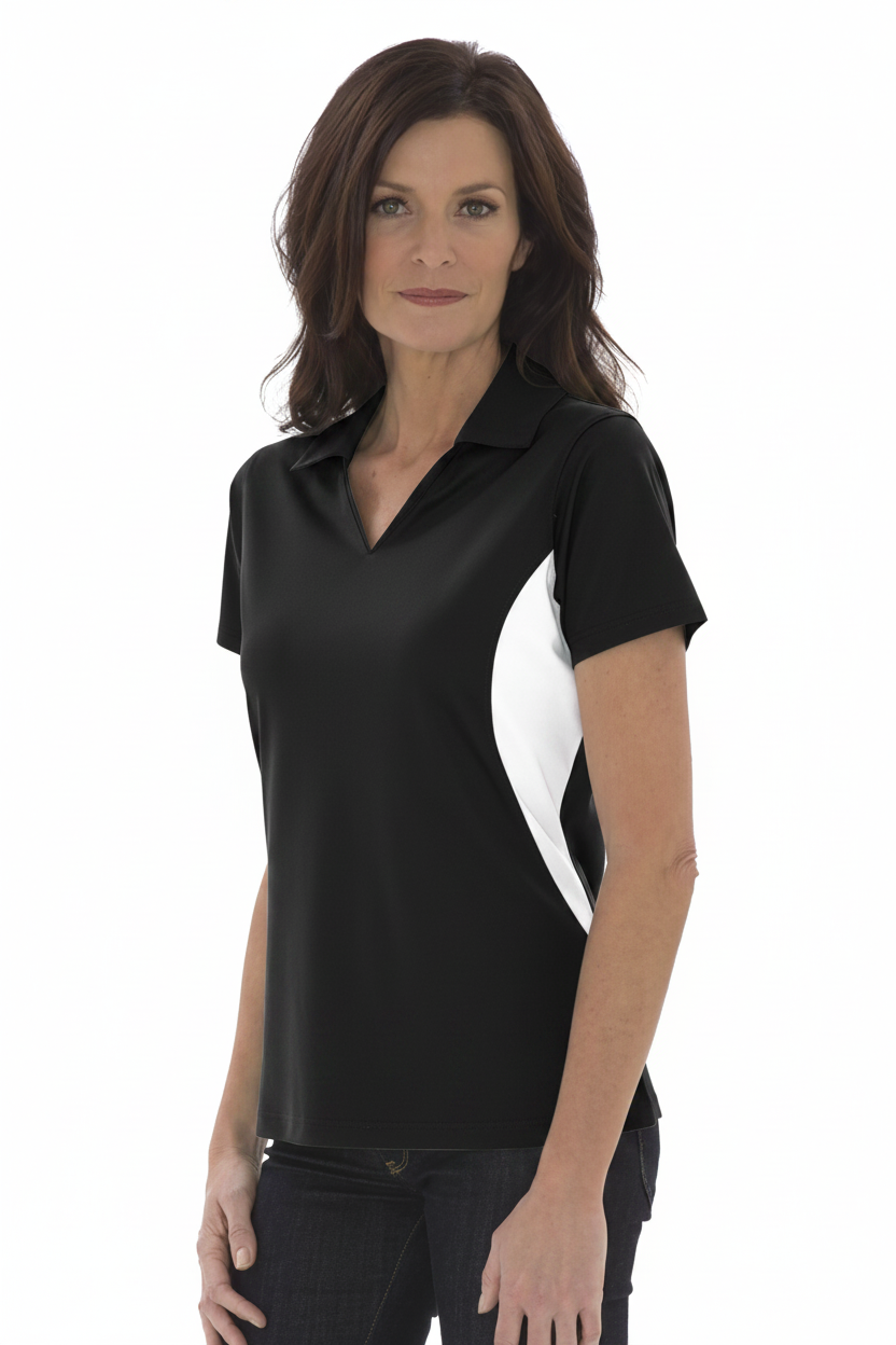 Snag Resistant Colour Block - Ladies Sport Shirt - Coal Harbour L4001