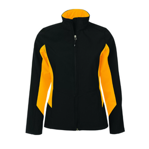 Everyday Colour Block Water Repellent - Soft Shell Ladies Jacket - Coal Harbour L7604