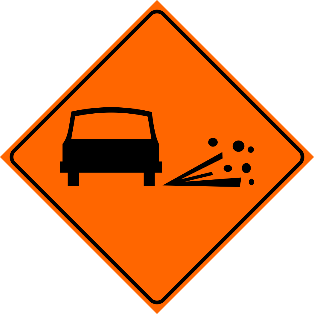 Loose Chips Sign MUTCDC TC-108A – River Signs
