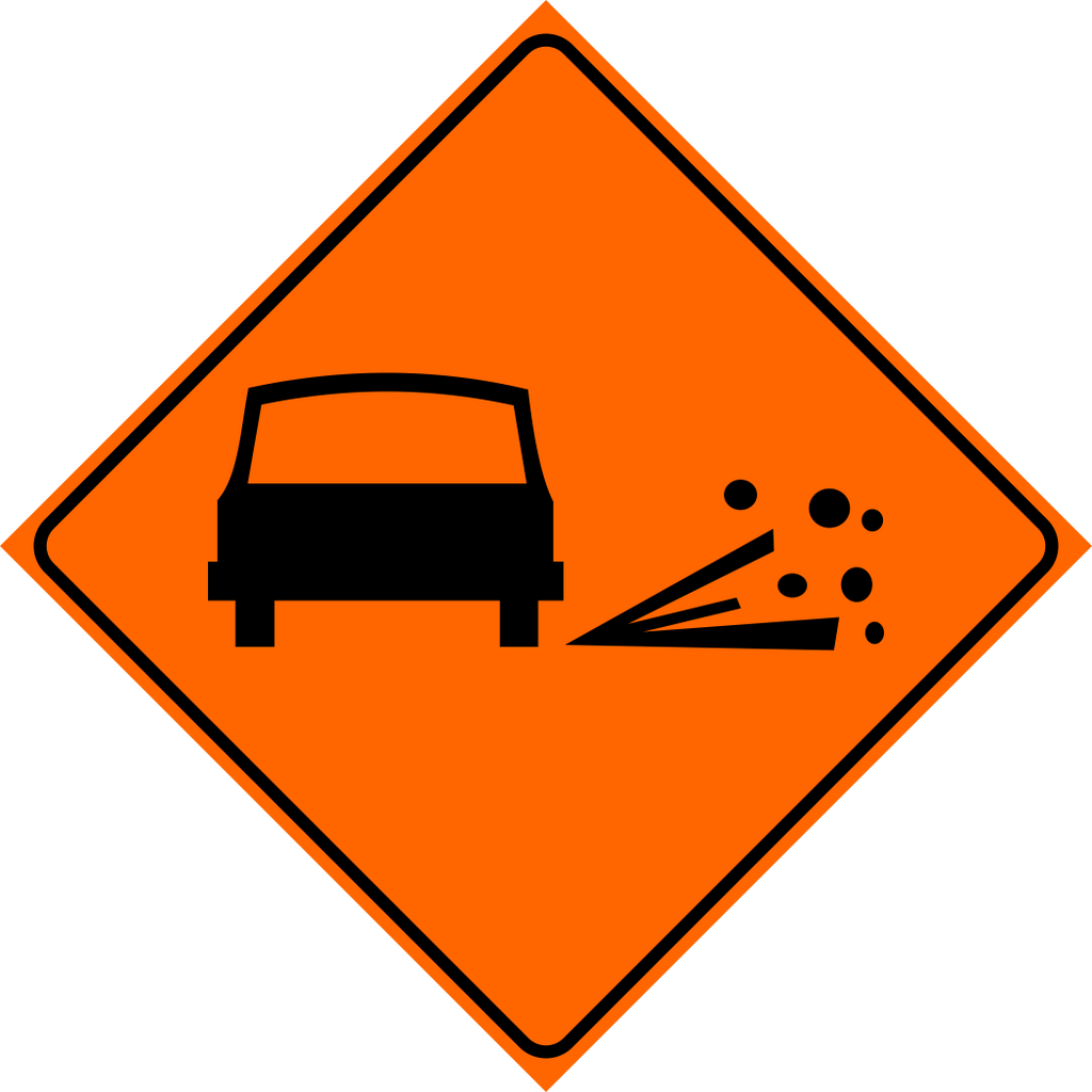 Loose Chips Sign MUTCDC TC-108A